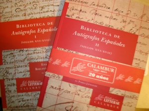 Biblioteca de Autógrafos Españoles, del grupo Edobne